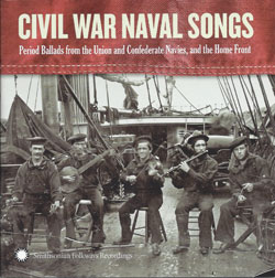 Civil War Navy Songs Jeff Davis, Dan Milner, David Coffin CD